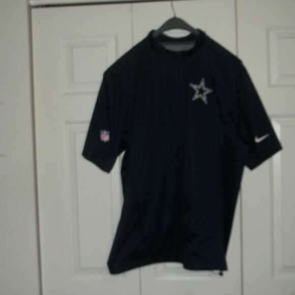 NIKE NFL DALLAS COWBOY MEN'S ZIP PULLOVER XL - Picture 1 of 8